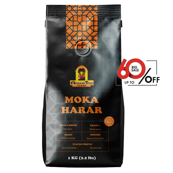 Moka Harar Coffee, Extended 60% sale
